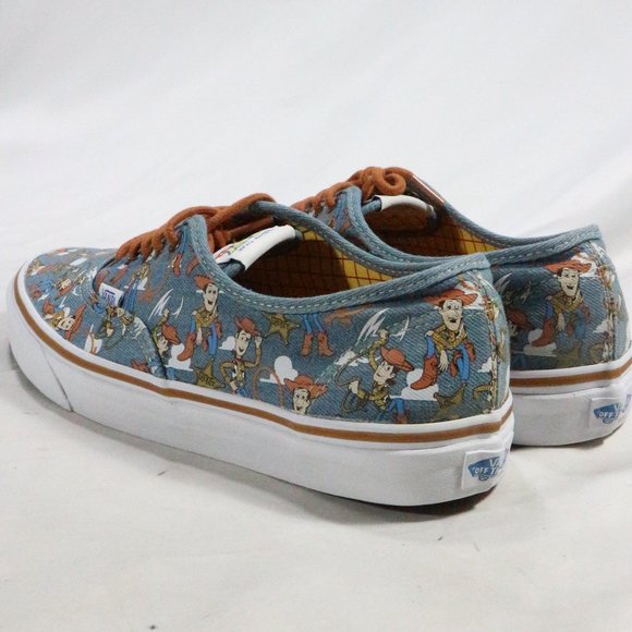 VANS Authentic Toy Story Woody True White Sneakers Sz 10.5 US Men - Picture 8 of 13